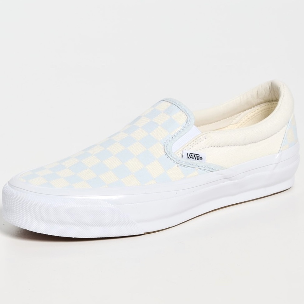 Vans Classic Slip On Sneakers Checkerboard Ice Melt - NIB - size 9 W / 7.5 M